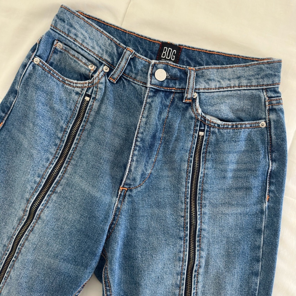 BDG Light Blue Slim Straight Jeans